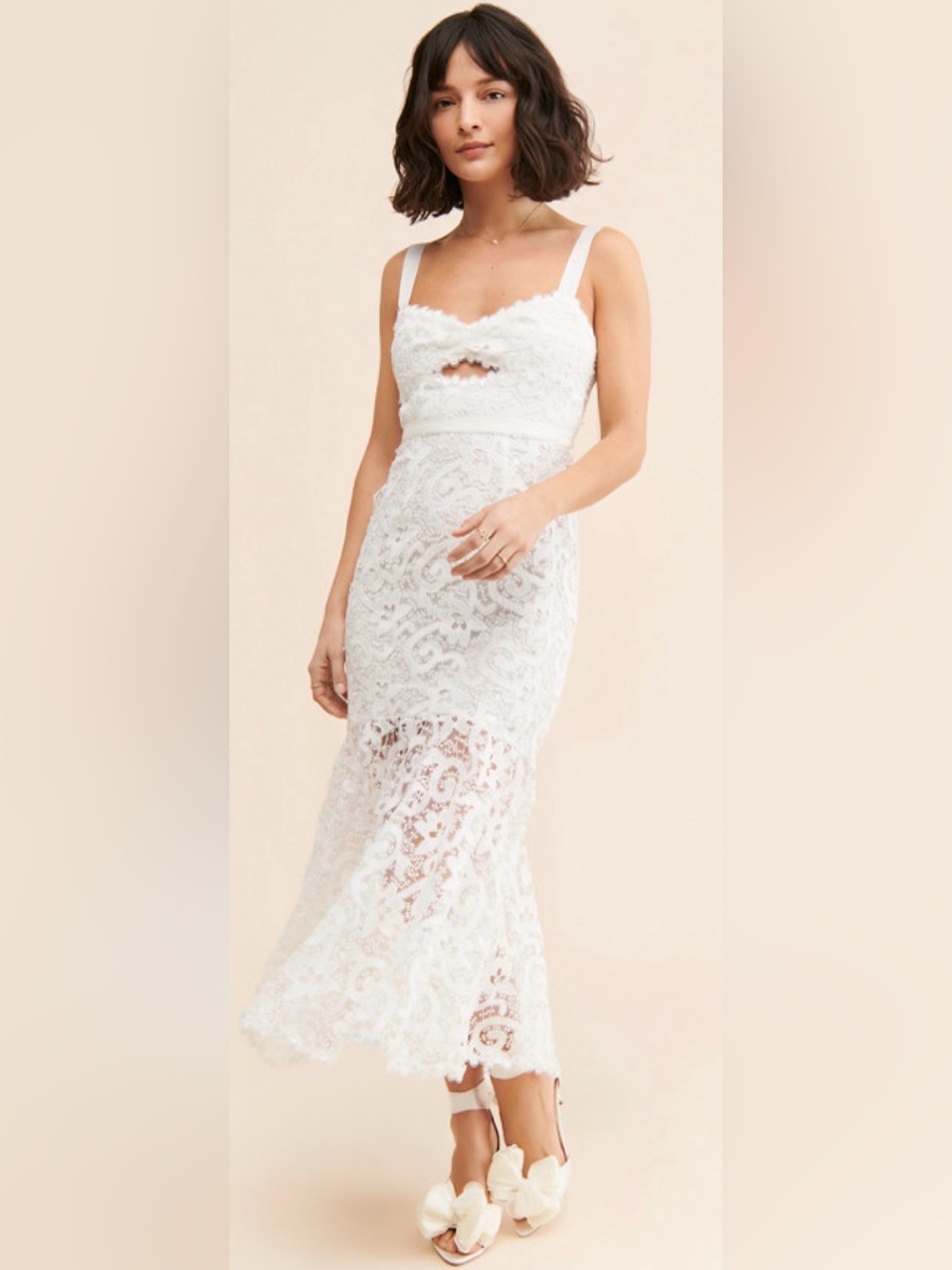 Saylor Leslie lace dress